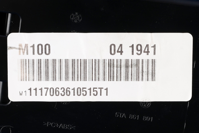 Dashbord myntrom til VW Touran 2015-2021 (Type II)  (VAG|5TA 861 801|)