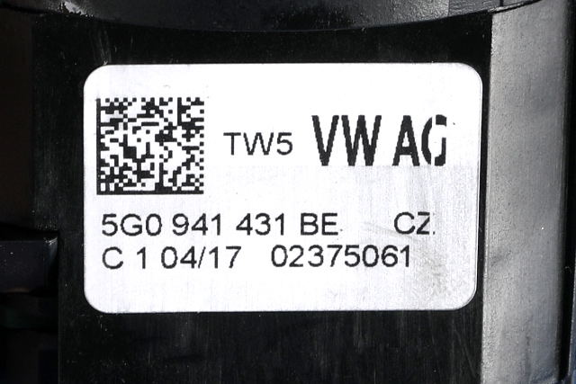 Bryter lys til VW Touran 2015-2021 (Type II)  (VAG|5G0 941 431 BE|)