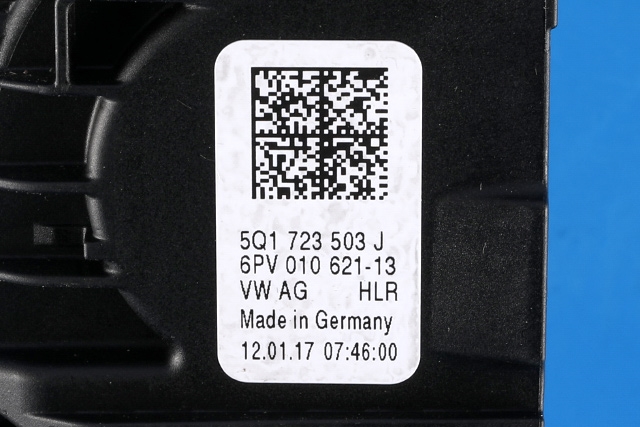 Pedal gass til VW Touran 2015-2021 (Type II)  (HELLA|6PV 010 621-13|5Q1 723 503 J|)
