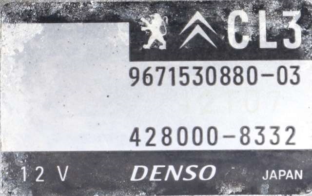 Starter til Citroën C3 2016-->> (Type III)  (DENSO|428000-8332|96 715308 80|)