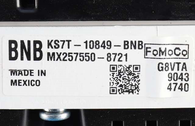 Instrumentpanel til Ford Mondeo 2019-->> (Type V, Fase 2)  (FORD|KS7T-10849-BNB|)