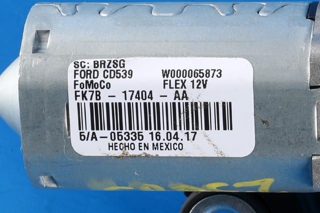 Viskermotor bakrute til Ford Edge 2016-2019  (FORD|FK7B-17404-AA|)