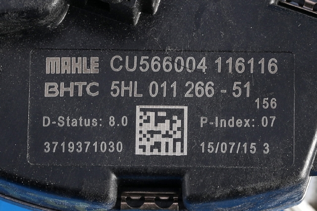 Varmeapparat motor til Mercedes Vito 2014-->> (W447) (W447)