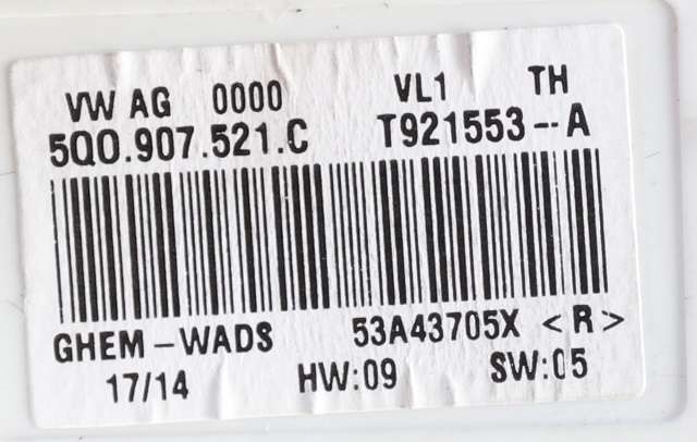 Varmeapparat motor til VW Golf VII 2012-2017 (Fase 1)  (VAG|5Q1 819 021 B|)