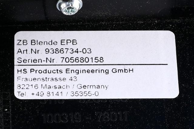 Dashbord diverse til BMW i3 2013-2022  (BMW|9 386 734|)