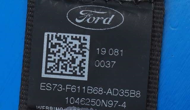 Sikkerhetsbelte bak venstre til Ford Mondeo 2019-->> (Type V, Fase 2)