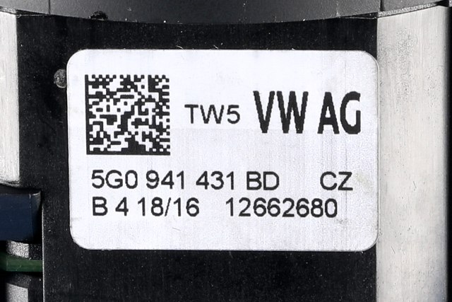 Bryter lys til VW Tiguan 2016-2020 (Type II, Fase 1)  (VAG|5G0 941 431 BD|)