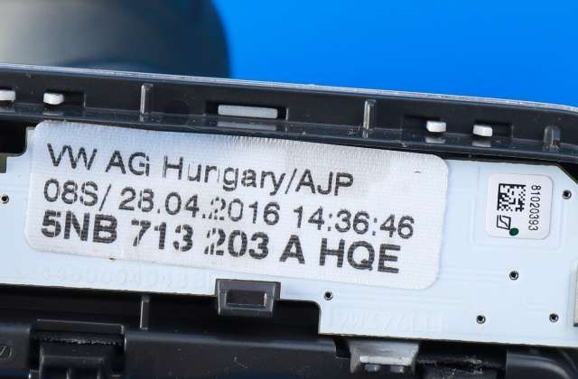 Dashbord diverse til VW Tiguan 2016-2020 (Type II, Fase 1)