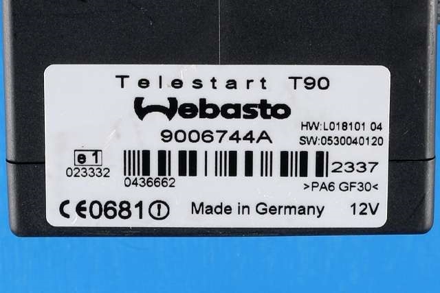 Varmeapparat diverse til Land Rover Range Rover 2002-2012 (Type III) (WEBASTO|9006744A|)