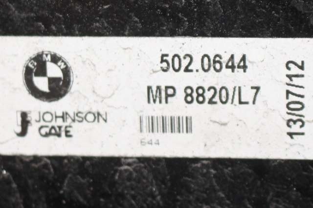 Kjølevifte til BMW 1-Serie 2011-2015 (Fase 1) (F20/F21) (F20/F21) (GATE|502.0644|)