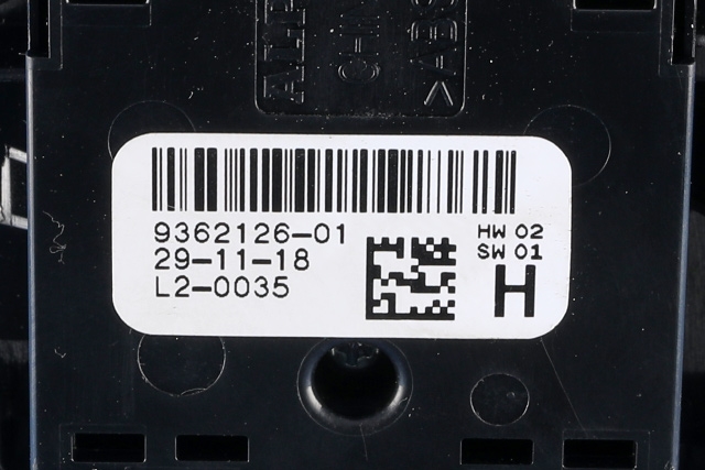 Bryter ruteheis førerdørspanel til BMW i3 2013-2022  (BMW|9 362 126|)