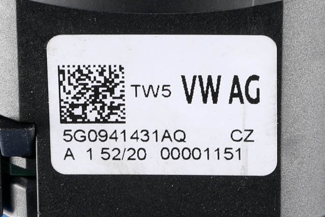 Bryter lys til VW Transporter / Caravelle 2019-->> (T6.1) (T6.1) (VAG|5G0 941 431 AQ|)