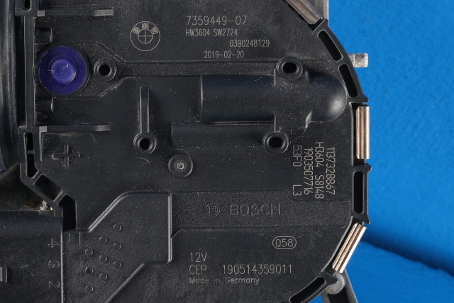 Viskermotor foran venstre til BMW i3 2013-2022 (BMW|7 359 449|)