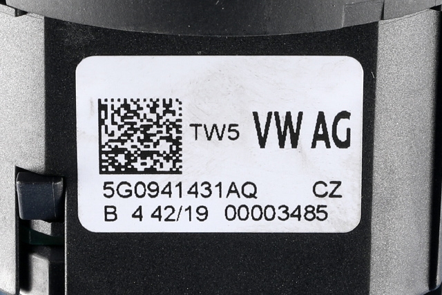 Bryter lys til VW Transporter / Caravelle 2019-->> (T6.1) (T6.1) (VAG|5G0 941 431 AQ|)