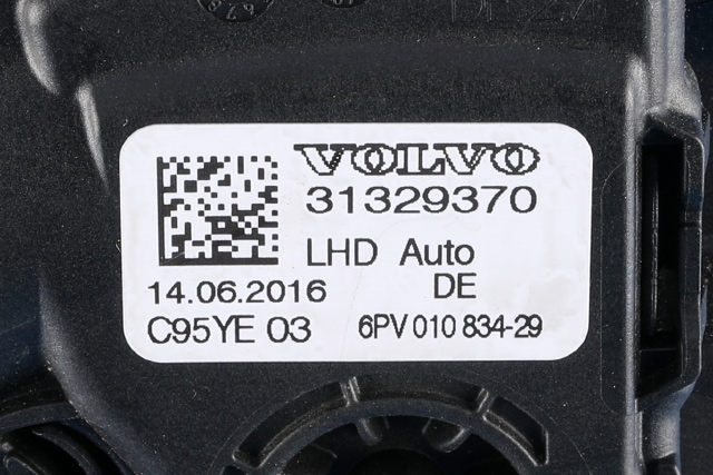 Pedal gass til Volvo XC60 2014-2017 (Type I, Fase 2) (VOLVO|31329370|)