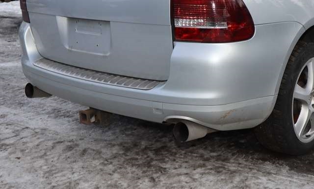 Støtfanger bak til Porsche Cayenne 2002-2006 (Fase 1) (9PA) (9PA) 