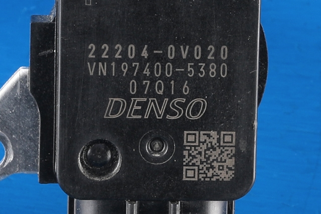Luftmengde/luftmassemåler til Toyota Auris 2013-2015 (Type II, Fase 1)  (DENSO|197400-5380|22204-0V020|)