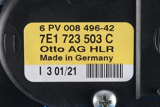 Pedal gass til VW Transporter / Caravelle 2019-->> (T6.1) (T6.1) (HELLA|6PV 008 496-42|7E1 723 503 C|)