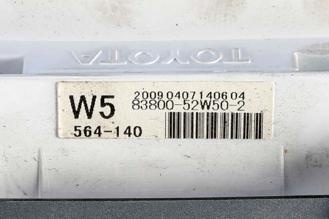 Instrumentpanel til Toyota Urban Cruiser 2009-2014  (TOYOTA|83800-52W50-2|)