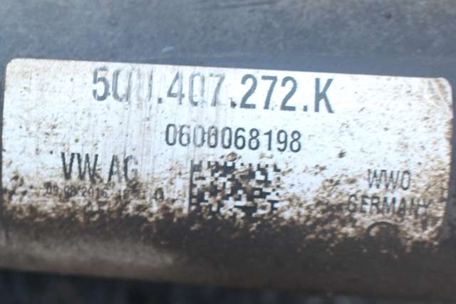 Drivaksel høyre foran, diesel/manuell til VW Golf VII 2012-2017 (Fase 1) (VAG|5Q0 407 272 K|)