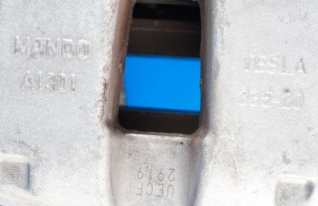 Bremsecaliper venstre bak, elektrisk til Tesla Model 3 2018-2023 (Fase 1)  (MANDO|)