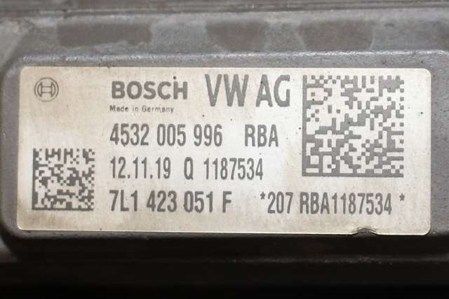 Tannstang elektrisk til VW Transporter / Caravelle 2019-->> (T6.1) (T6.1) (VAG|7L1 423 051 F|7LA 909 144 F|)