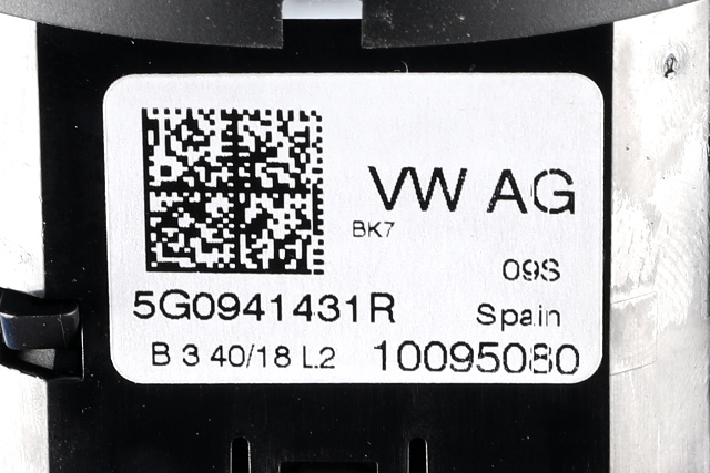 Bryter lys til VW Polo 2017-2021 (Type VI, Fase 1) (VAG|5G0 941 431 R|)