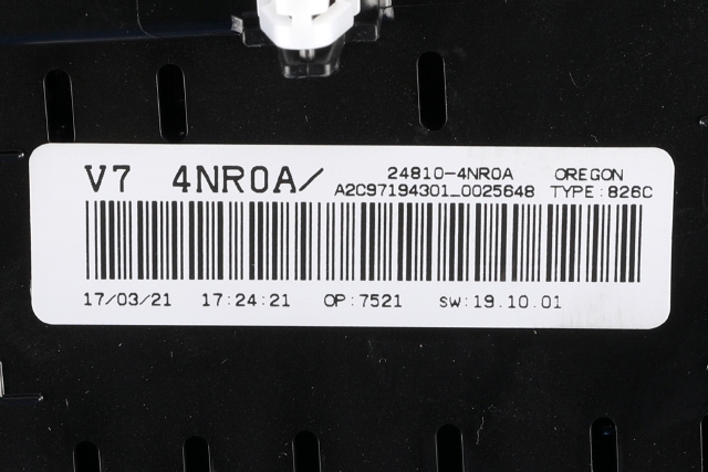 Instrumentpanel til Nissan Leaf 2011-2017 (Type I)  (NISSAN|24810-4NR0A|)