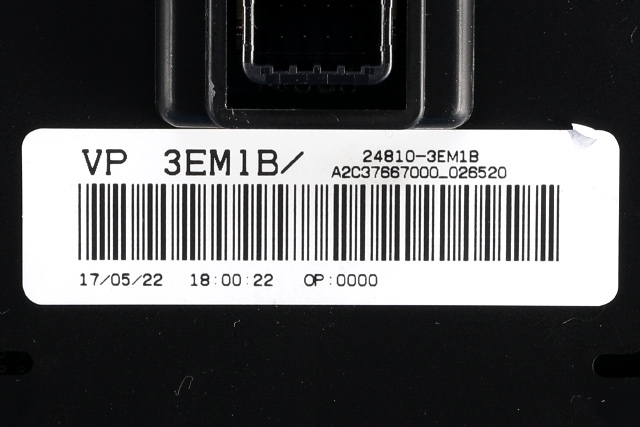 Instrument kjørecomputer til Nissan Leaf 2011-2017 (Type I) (NISSAN|24810-3EM1B|)