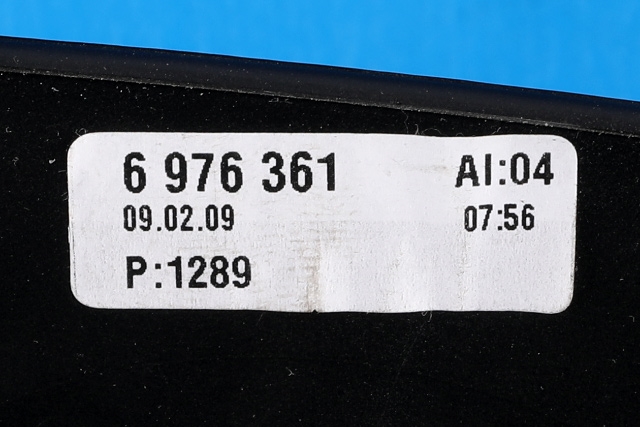 Varmeapparat betjening til BMW 5-Serie 2003-2010 (E60/E61) (E60/E61) (BMW|9 177 717|)