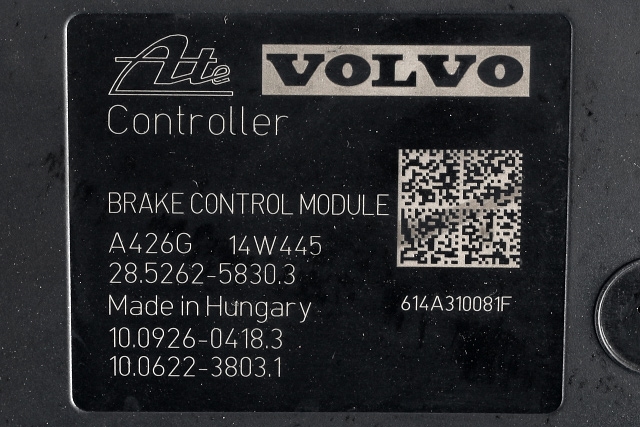 ABS sentral til Volvo V60/V60 CC 2013-2018 (Type I, Fase 2) (VOLVO|P31423348|)
