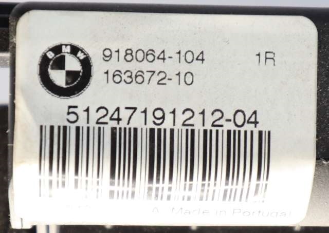 Baklukelås til BMW 5-Serie 2010-2017 (F10/F11) (F10/F11) (BMW|51.24-7 191 212|)