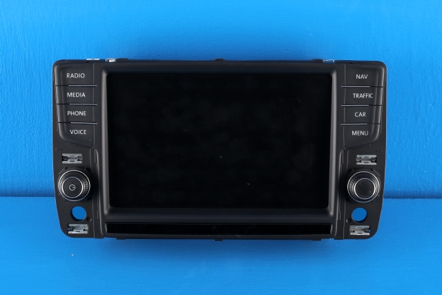 Bilstereo navigasjon betjeningspanel til VW Passat, 2015-2019 (Fase 1) (B8) (B8) (VAG|5G0 919 606)