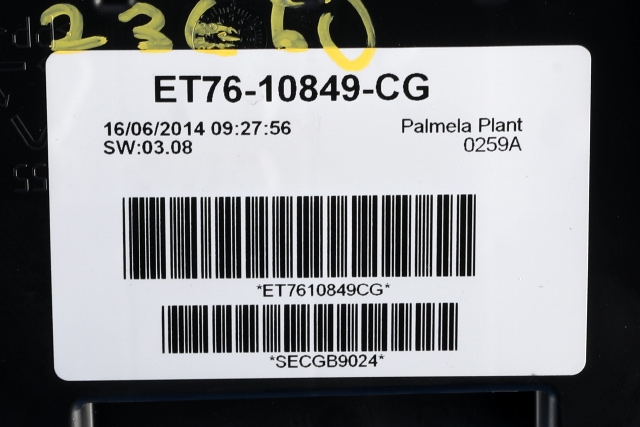 Instrumentpanel til Ford Transit Courier 2014-2018 (Type I, Fase 1)  (FORD|ET76-10849-CG|)