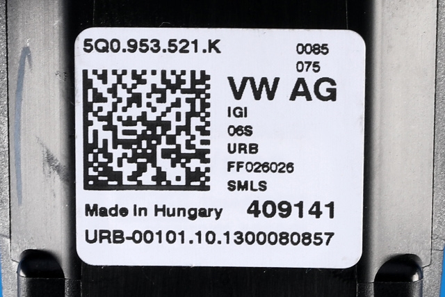 Bryter combi til VW Golf VII 2012-2017 (Fase 1)  (VAG|5Q0 953 521 K|)