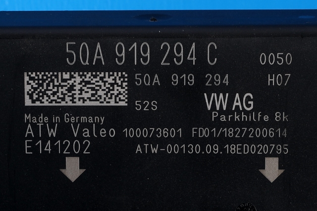 Styreenhet parkering til VW Polo 2017-2021 (Type VI, Fase 1) (VAG|5QA 919 294 C|)