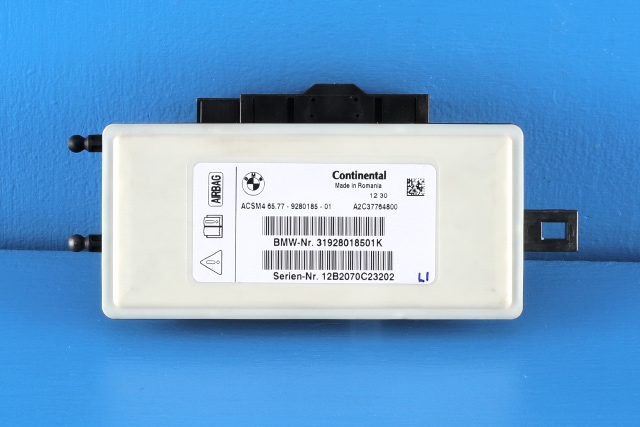 Styreenhet airbag hovedsensor til BMW X3 2010-2017 (F25) (F25) (CONTINENT|A2C37764800|31.92-8 018 501|)
