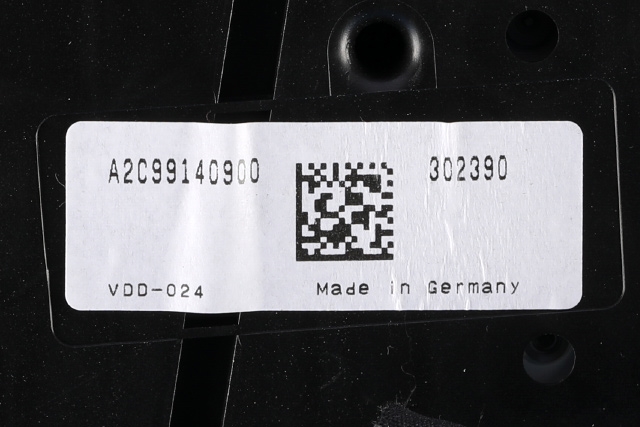 Instrumentpanel til VW e-Golf 2014-2017 (Fase 1)  (VDO|A2C99140900|5GE 920 755 B|)