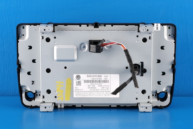 Bilstereo navigasjon betjeningspanel til VW e-Golf 2014-2017 (Fase 1) (VAG|5G0 919 606|)