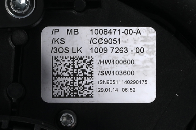 Bryter combi til Tesla Model S 2013-2016 (Fase 1)  (TESLA|1008471-00-A|)