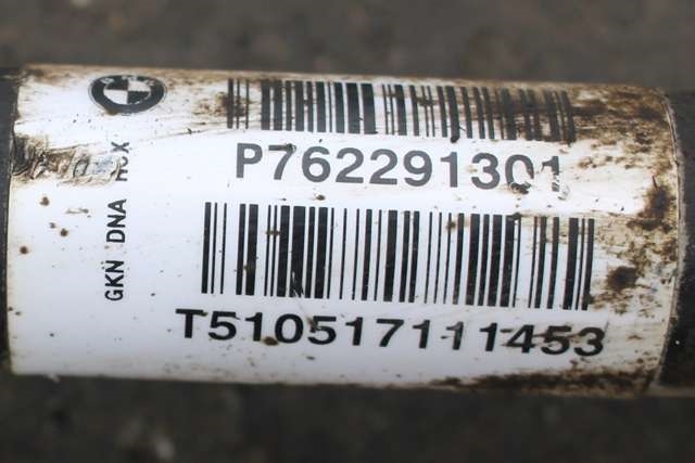 Drivaksel venstre foran, diesel/automat til BMW X6 2008-2014 (E71/E72) (E71/E72) (BMW|7 622 913|)