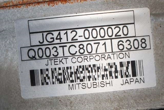 Rattaksel elektrisk servo til Toyota Auris 2015-2019 (Type II, Fase 2) (JTEKT|JG412-000020|Q003TC8071|)