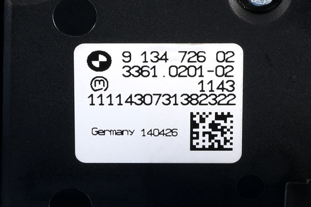 Bryter lys til BMW X6 2008-2014 (E71/E72) (E71/E72) (BMW|9 134 726|)