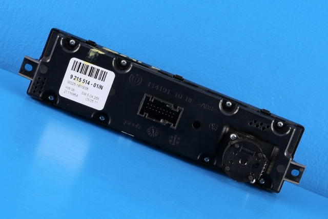 Varmeapparat betjening bak til BMW X6 2008-2014 (E71/E72) (E71/E72) (BMW|9 215 514|)