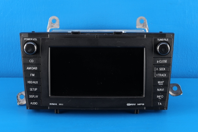 Bilstereo navigasjon til Toyota Avensis, 2009-2015 (Type III, Fase 1)  (TOYOTA|86120-20A80)