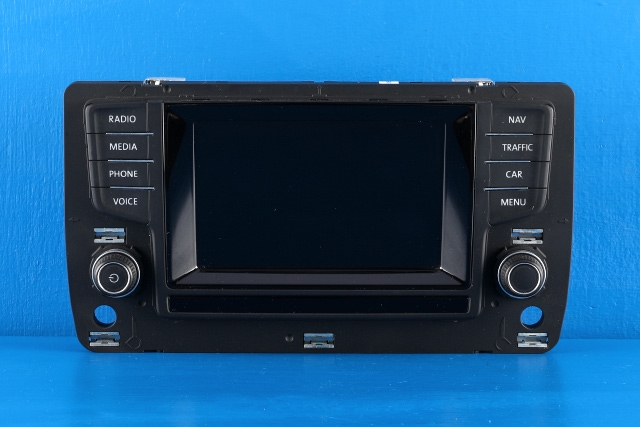 Bilstereo navigasjon betjeningspanel til VW Golf VII, 2012-2017 (Fase 1)  (VAG|5G0 919 605 D)