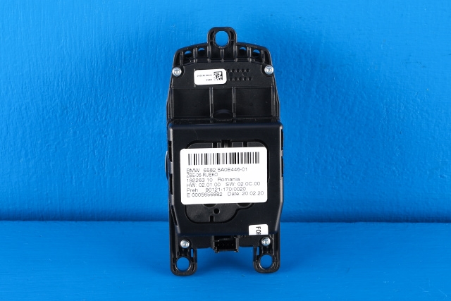 Bilstereo navigasjon betjeningspanel til BMW X1 2015-2022 (F48) (F48) (BMW|65.82-5 A0E 446|)