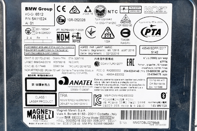 Bilstereo navigasjon spiller til BMW X1 2015-2022 (F48) (F48) (BMW|65.12-5 A11 E24|)