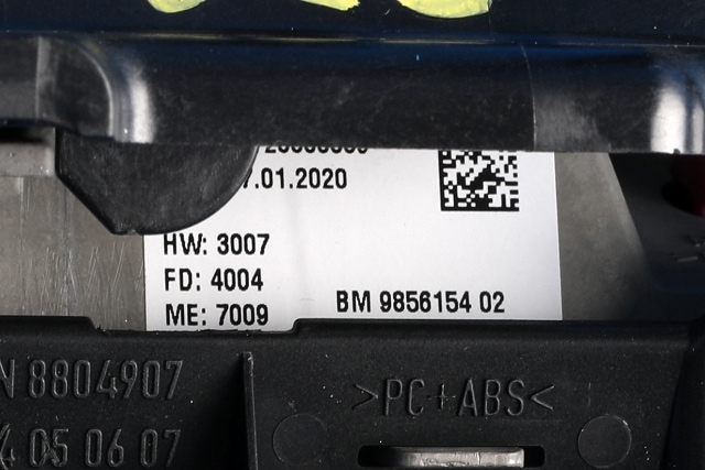 Multimedia display (MCU - Media Controller Unit) til BMW X1 2015-2022 (F48) (F48) (BMW|9 856 154|)