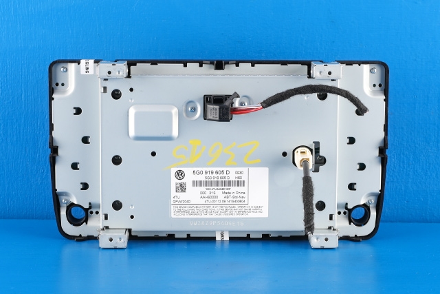 Bilstereo navigasjon betjeningspanel til VW Golf VII 2012-2017 (Fase 1) (VAG|5G0 919 605 D|)